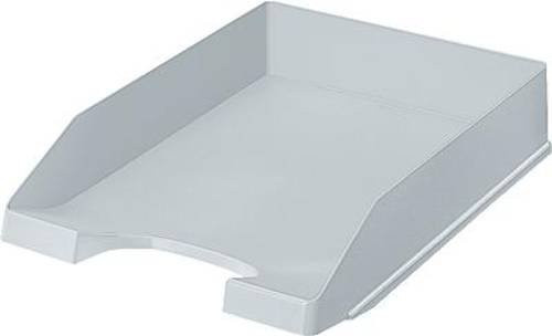 Leitz Briefablage Standard Plus aus Kunststoff, Grau, B: 35,7 cm, T: 25,5 cm, H: 7,0 cm - Bild 1