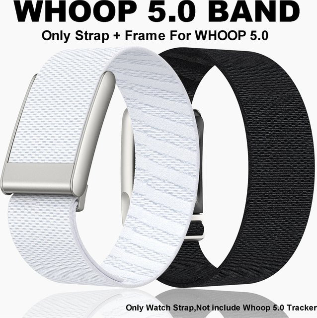 HUBANDE Uhrenarmband, geflochtenes Nylon, Weiß, Unisex - Bild 1