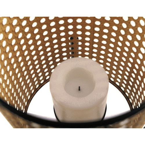 SIENA GARDEN Solarleuchte aus Metall in Braun mit warmweißem LED-Leuchtmittel - Bild 2