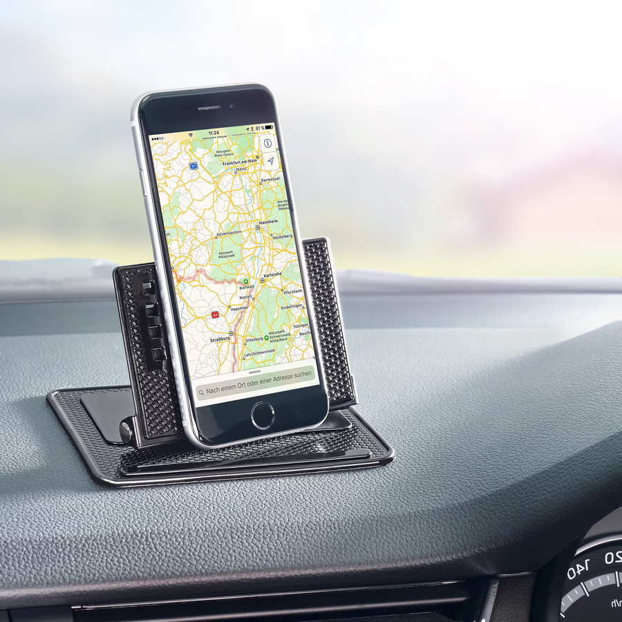 Genialo Multi-Drehhalter Anti-Rutsch für das Dashboard in Schwarz - Bild 2