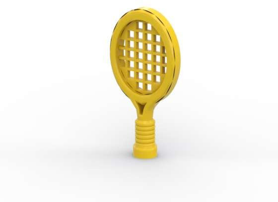 Yiran toy 93216 Utensil Tennisschläger Bausteine, 10-teiliges Set, ab 6 Jahren - Bild 1
