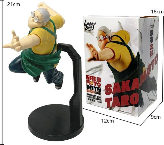 Fashnics Sakamoto Days Sakamoto Taro, Shin Asakura, Actionfigur, ab 14 Jahren - Bild 1