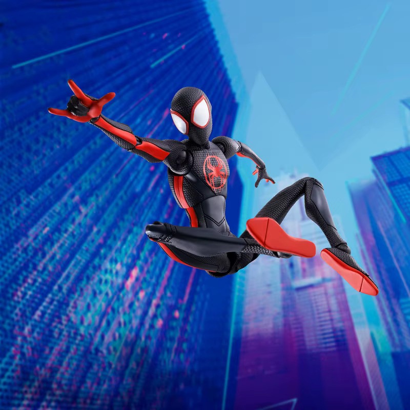 Hot Toys Marvel Spider-Man Miles Morales SHF-Figur, bewegliche PVC-Modellpuppe, Einzelfigur - Bild 3
