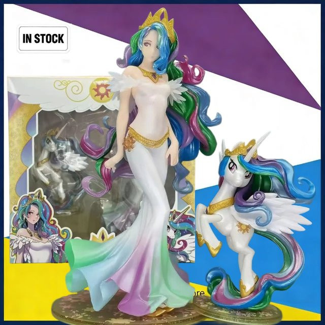 Bandai My Little Pony Prinzessin Celestia, Actionfigur, PVC, Bunt - Bild 1