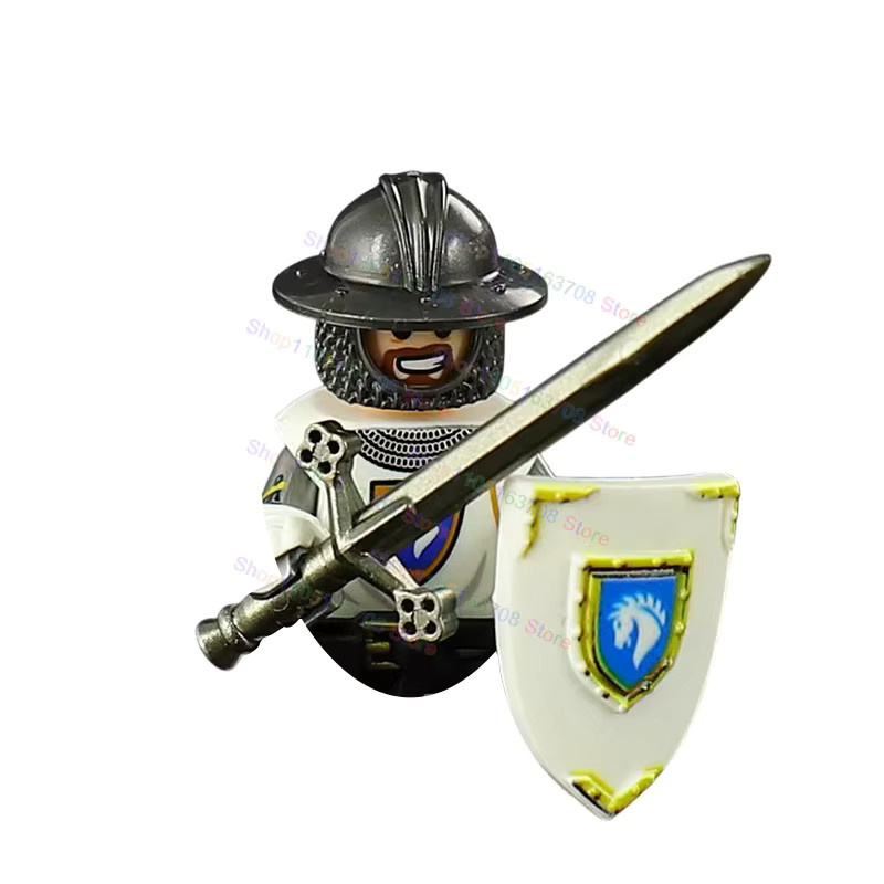 DR.TONG Weiße Ritter-Rüstungen, Actionfiguren, Zubehör - Bild 2