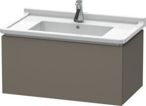 Duravit L-Cube Waschtischunterschrank grau matt, wandhängend, B/T/H: 82 x 46,9 x 40,8 cm - Bild 1