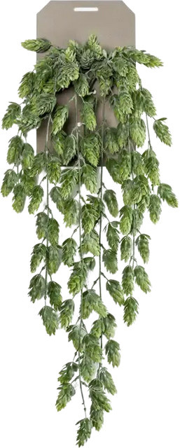 Künstlicher Hänge-Hopfen Richard von Aplanta, Grün, Höhe: 70 cm - Bild 1