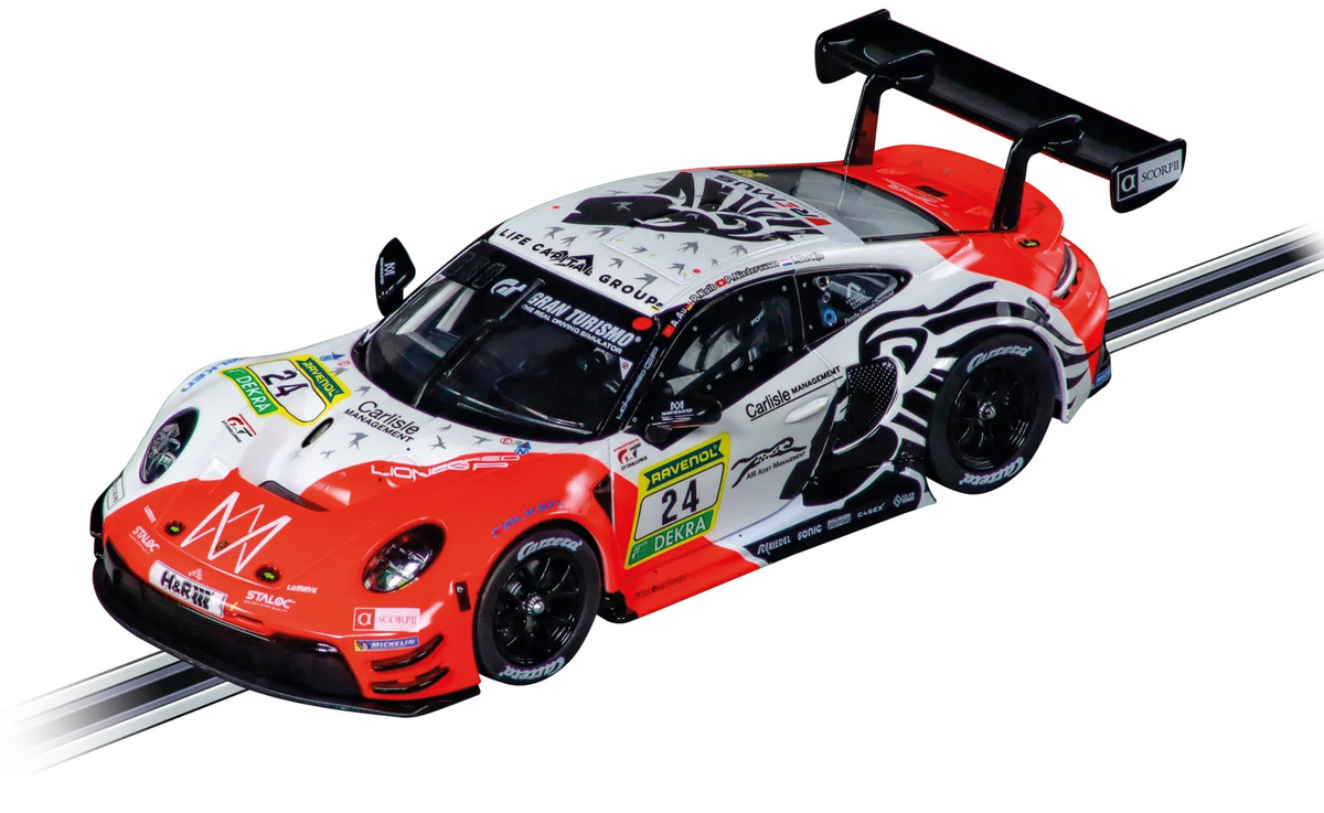 Carrera Porsche 911 GT3 R Lionspeed GP No.24, Fahrzeug, 1:32, ab 8 Jahren - Bild 1