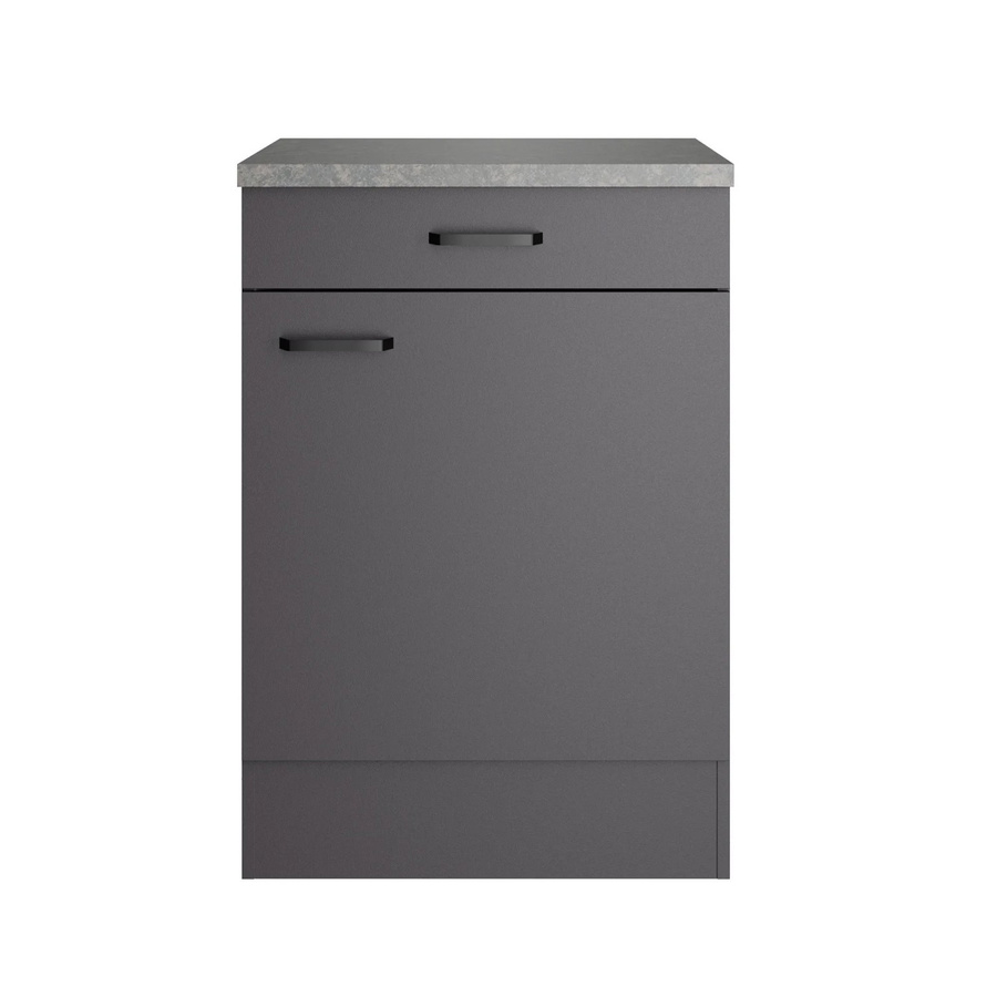 OPTIFIT Unterschrank Kiel420 Anthrazit Matt B/T/H: 60 x 60 x 88 cm - Bild 2