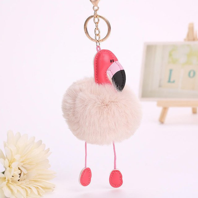 Rd lala Anhänger Flamingo Hase, weiß, Damen - Bild 1