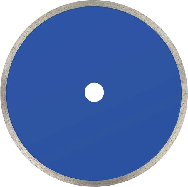 LUX-TOOLS Diamant-Trennscheibe für Fliesen mit Vollrand, Blau, Ø 250 mm - Bild 1