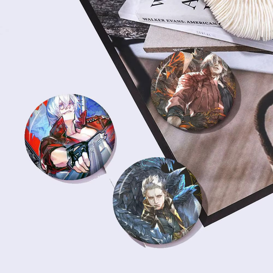 Brosche Anime-Spiele Devil May Cry, Button Pin - Bild 2