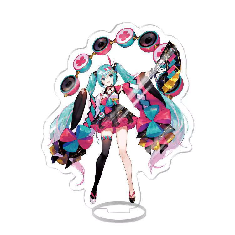 Bandai Hatsune Miku Acryl-Standfigur, Dekorationsplatte, Kunststoff - Bild 2