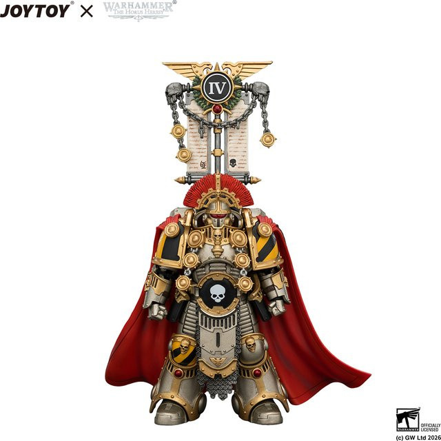 JOYTOY Warhammer 30K Iron Warriors Centurion, Actionfigur, 1/18 - Bild 1