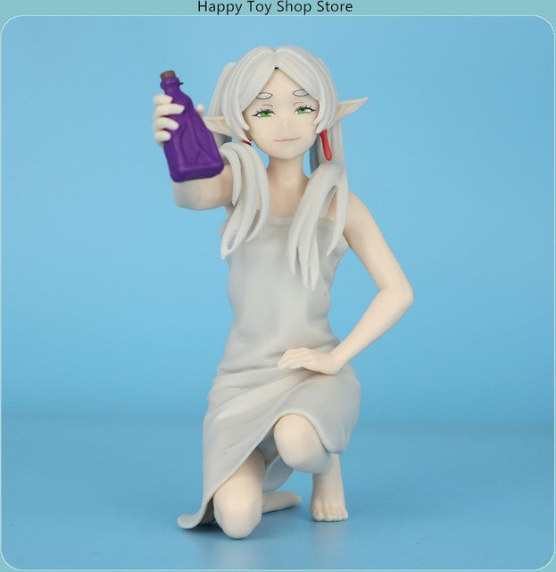 Bandai Frieren: Beyond Journey's End Evil Smile Face Anime Figur, Mädchen Modell Statue, 11,5 cm - Bild 1