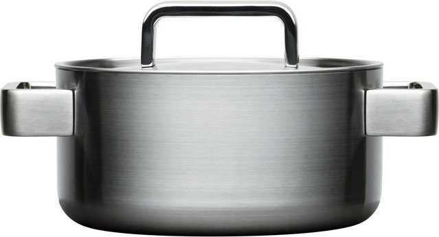 Iittala Tools Kochtopf mit Deckel aus Edelstahl und Aluminium, Silber, 2,0 l - Bild 1