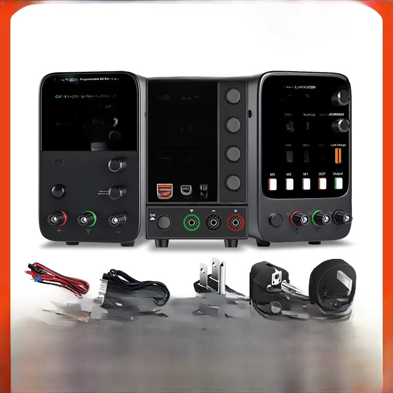 Wanptek Labor-DC-Netzteil in Schwarz mit USB-Schnellladung und einstellbarem Spannungsstrom (30 V/10 A, 60 V/5 A, 120 V/3 A) - Bild 6