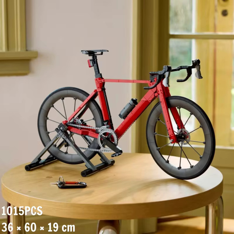 Hot Toys Rotes Rennrad-Bausatz-Set, 1015-teiliges Set, ab 14 Jahren - Bild 4
