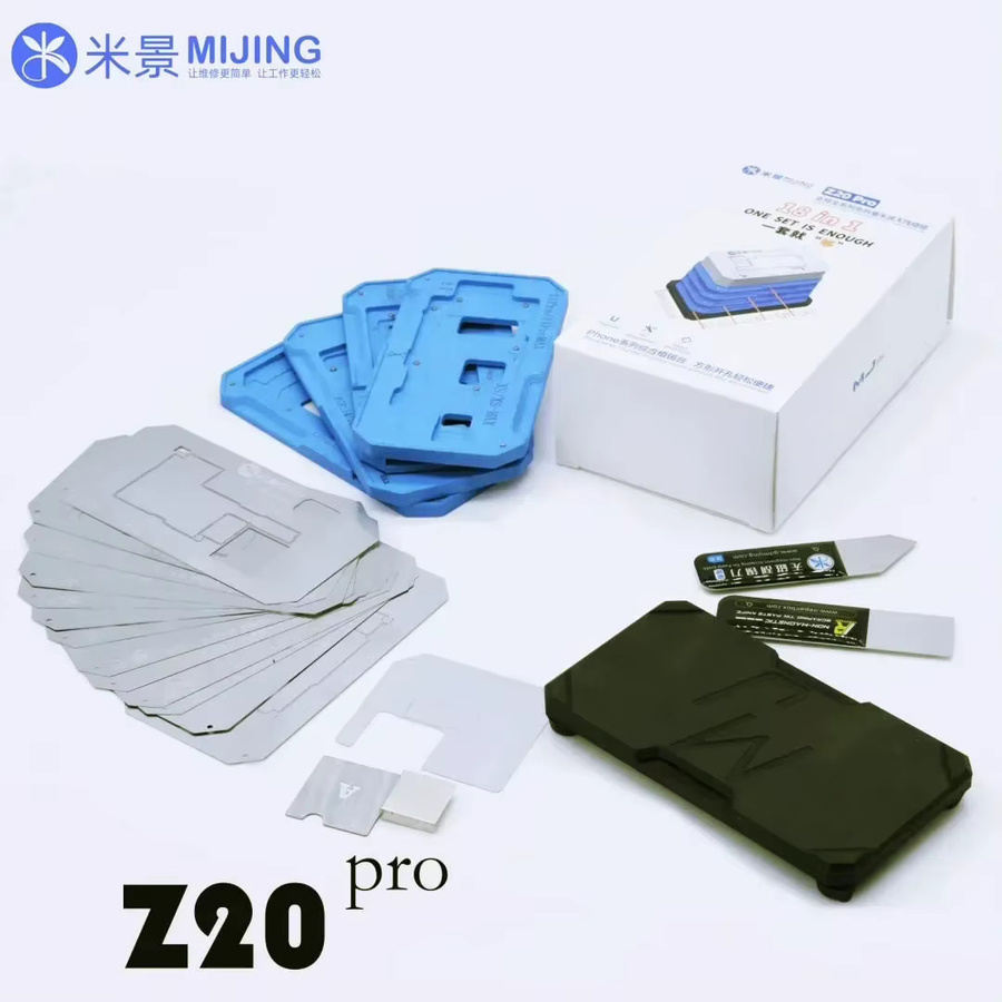Mijing Z20 Pro Magnetische Lötimplantationsplattform für iPhone X bis 15 Pro Max Motherboard BGA Ball Implantationswerkzeug - Bild 2