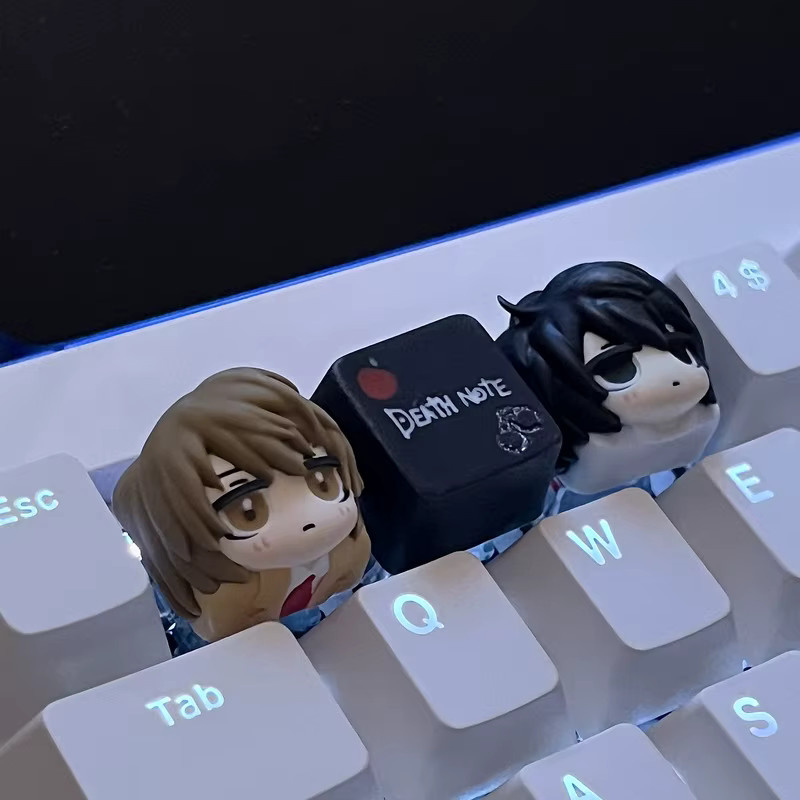 Takara Tomy Death Note Anime Tastenkappen für mechanische Tastaturen mit Light Yagami und L Charakteren - Bild 5