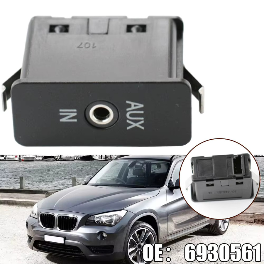 SWM Hilfs-Audioeingang für BMW in Schwarz zur Integration in das Soundsystem - Bild 4