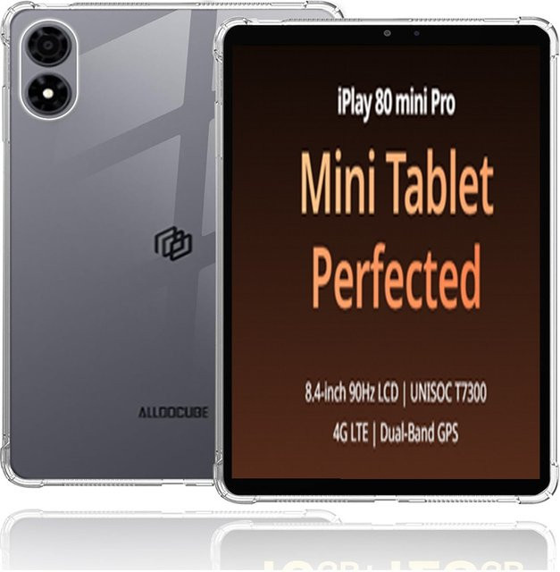 Alldocube IPlay 70 80 Mini Pro 8,4 Schutzhülle aus transparentem TPU mit stoßfesten Airbags und Anti-Yellowing-Effekt - Bild 1