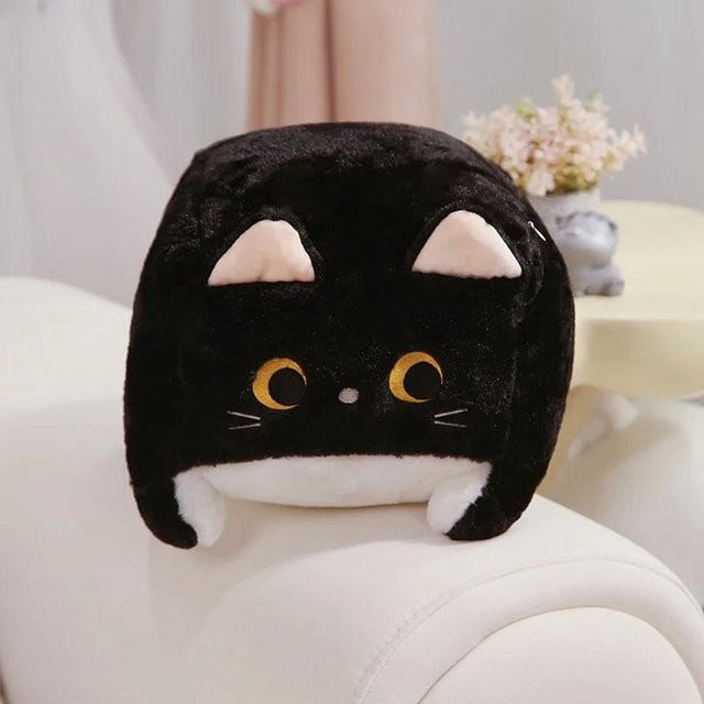 Kidsly Katze Plüschtier, schwarz, 20cm - Bild 1