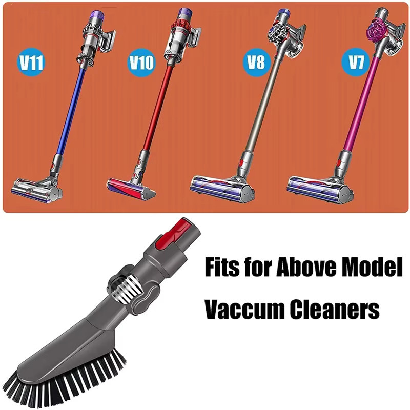 Dyson Cordless Weiche Staubsauger-Staubbürstenaufsatz mit verstellbarem Winkel in Grau für V7 V8 V10 V11 V15 - Bild 5