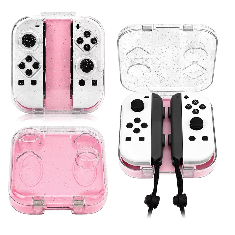 HeroAngel Transparente Schutzbox für Nintendo Switch und Nintendo Switch OLED Joy-Cons mit Magnetverschluss - Bild 3