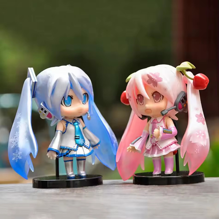 Bandai Hatsune Miku Figur, Einzelfigur, Rosa / Pink, Grün, Kunststoff - Bild 2