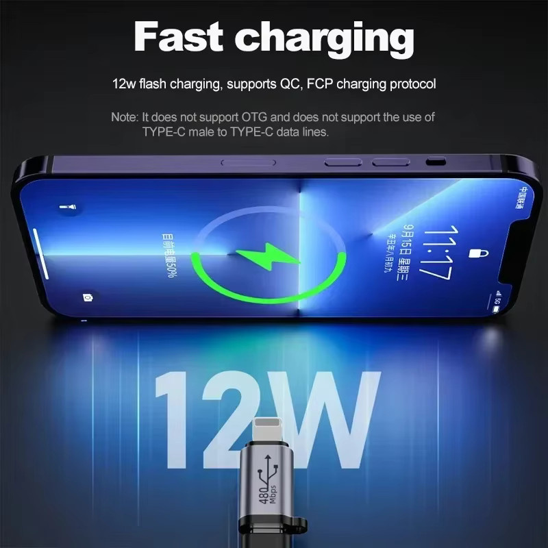 MACDOT USB Typ-C Adapter Set für iOS, Micro-USB und Mini-USB als Konverter für Xiaomi und Samsung Ladegeräte und Datenkabel - Bild 5
