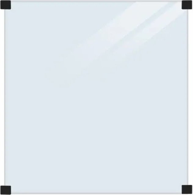 Glaszaun Element Plus aus Polycarbonat transparent B: 90 cm, H: 91 cm - Bild 1