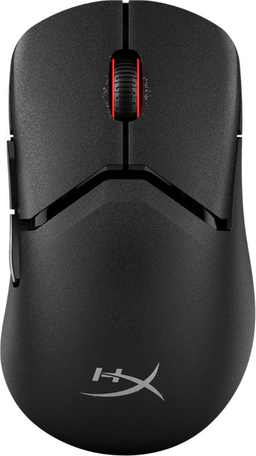 HyperX Pulsefire Saga Pro Wireless Gaming-Maus Schwarz mit Bluetooth und USB-A - Bild 1