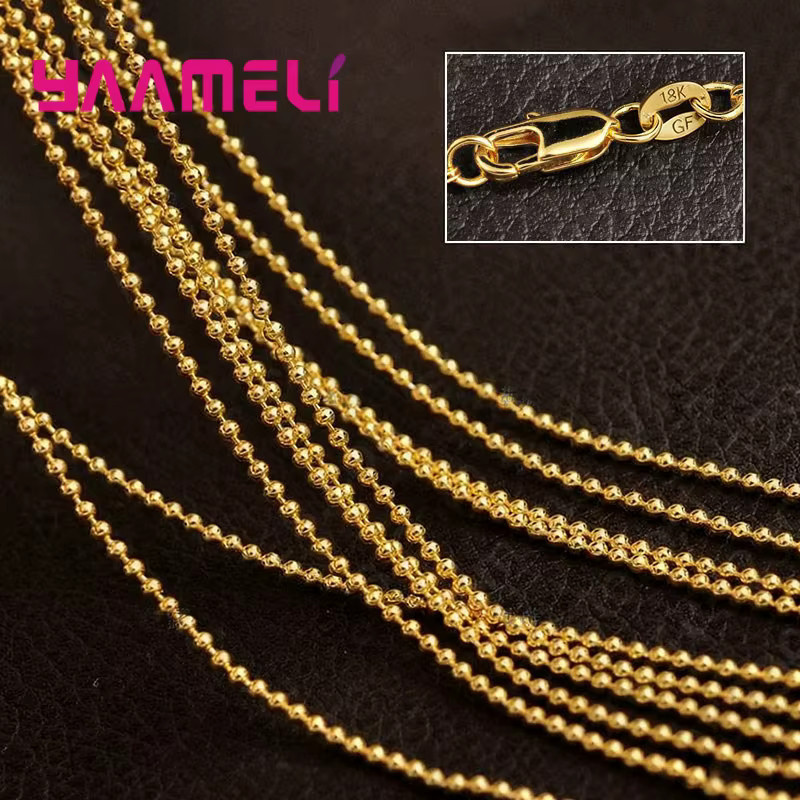 YAAMELI Halskette, Gelbgold, Unisex - Bild 2