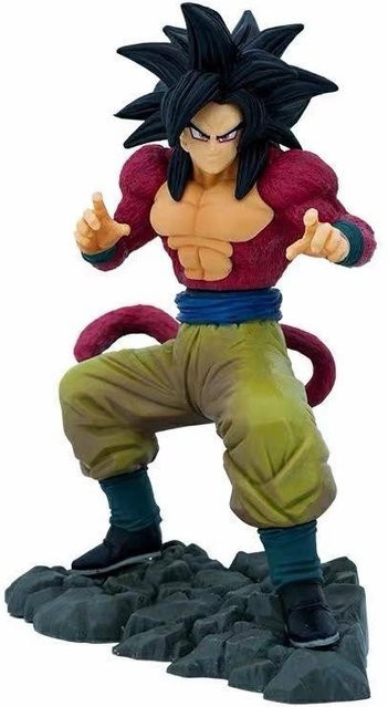 Yiran toy 1 Dragon Ball Z Son Goku SSJ4 Figur PVC Action Modell Set - Bild 1