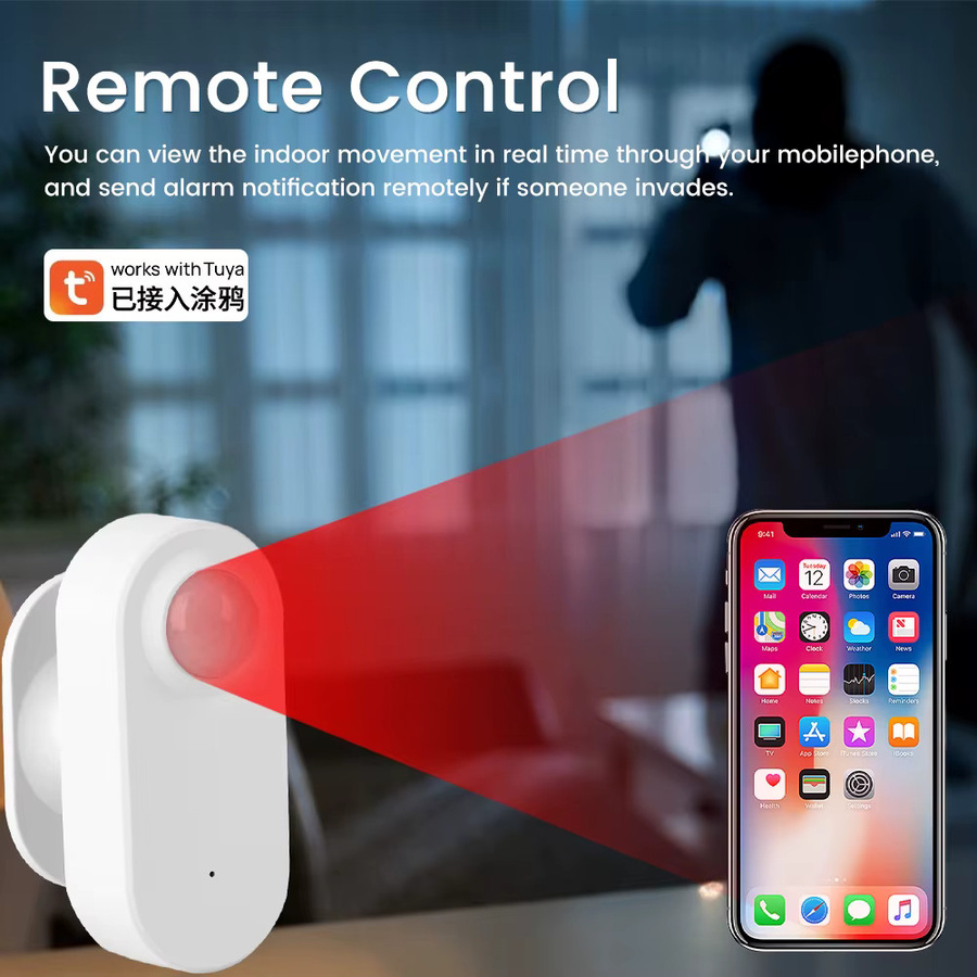 diymore Zigbee Präsenzdetektor mit Millimeterwellen-Radar als intelligenter Bewegungssensor für deine Hausautomation in Weiß - Bild 3