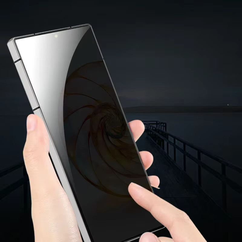 Anti-Spionage Schutzglas für ZTE BLADE V80 und V70 Vita Design Max Privatsphäre Displayschutzfolie - Bild 3
