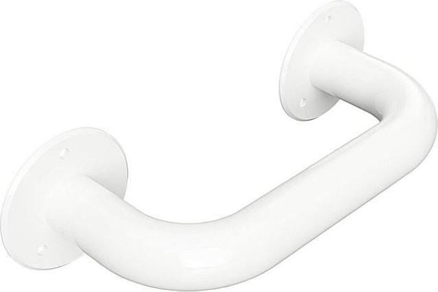 Brillantbad BELP Haltegriff für Bad und WC aus Stahl in Weiß Matt, B/T/H: 27,5 x 7,5 x 10,6 cm, 120 kg Traglast - Bild 1