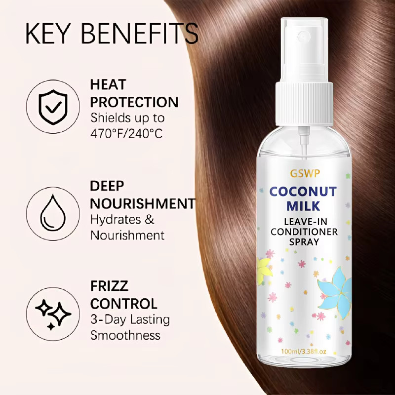 GSWP Coconut Milk Leave-In Conditioner Spray, 100 ml, für fettiges Haar - Bild 6