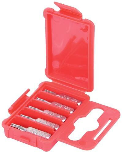 KS Tools Torx-Bit Set T25 1/4 Zoll Classic, 5er Pack, rot - Bild 1