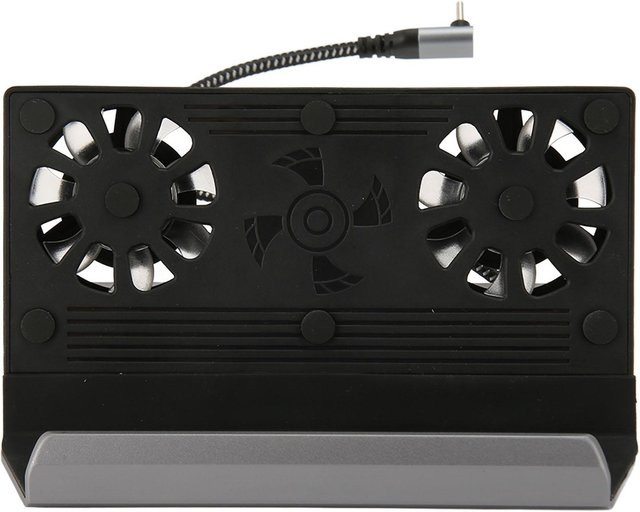 Igeteck 10 in 1 Docking Station für Steam Deck und ROG Ally mit Dual Cooling Fan, 5 USB-Anschlüssen, HDMI 4K UHD und Ethernet, Schwarz - Bild 1