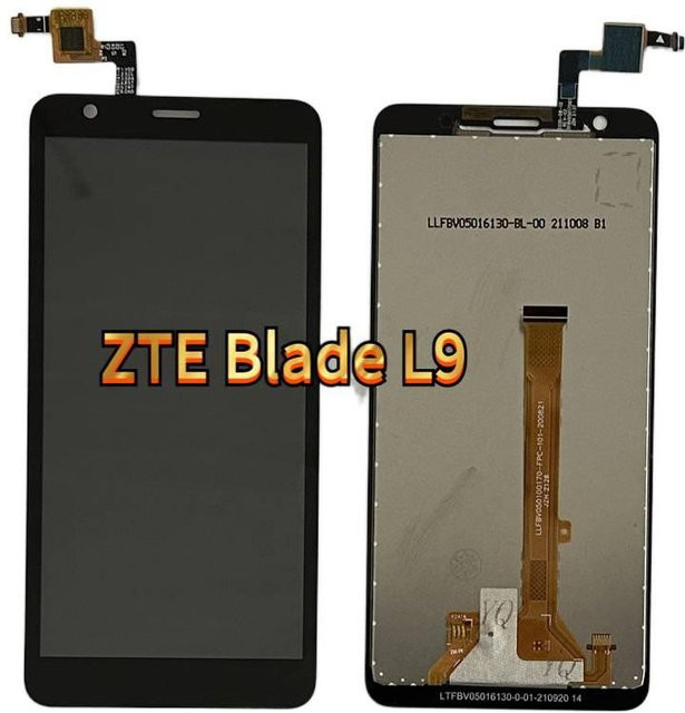 ZTE Blade L9 LCD-Bildschirm und Digitizer Baugruppe in Grau - Bild 1