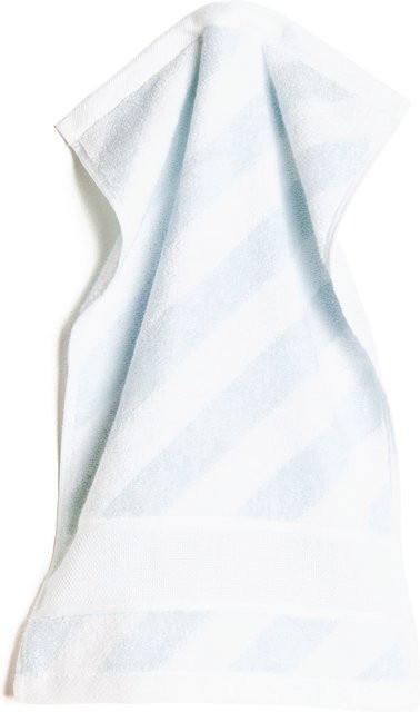 Rico Design Gästehandtuch Streifen Blau aus Baumwolle, B/H: 30 x 50 cm - Bild 1