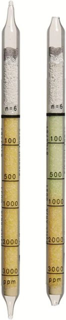Dräger Röhrchen für Ethanol 100/a in Gelb und Grün - Bild 1