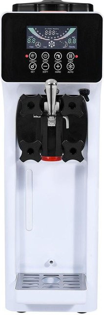Softeis-Maschine von Buying Solutions, MB, Tischgerät für Einzelgeschmack in Silber und Weiß mit Digitalanzeige und 10L/H Leistung - Bild 1