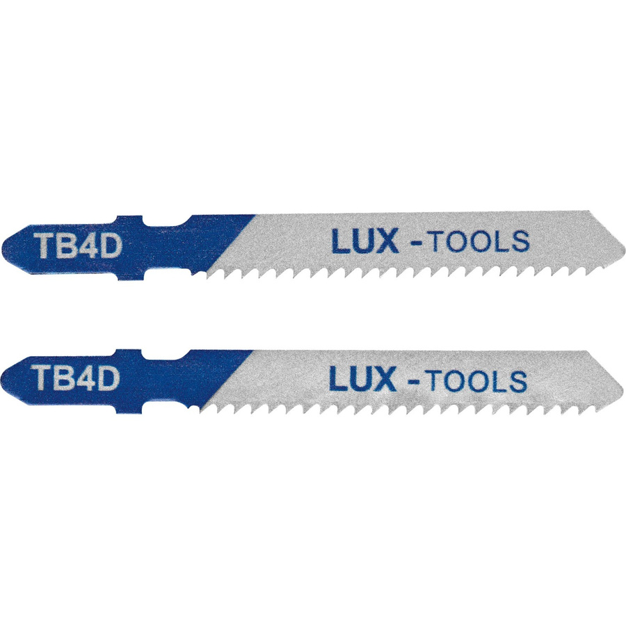 LUX-TOOLS Bimetall Stichsägeblatt für Metall mit T-Schaft, Blau, Breite: 50 mm, Höhe: 75 mm - Bild 2