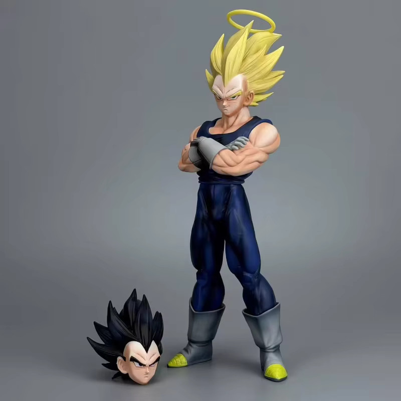 Bandai Dragon Ball Z Erster Super Saiyajin Goku und Vegeta, Anime Statue, Einzelfigur - Bild 3