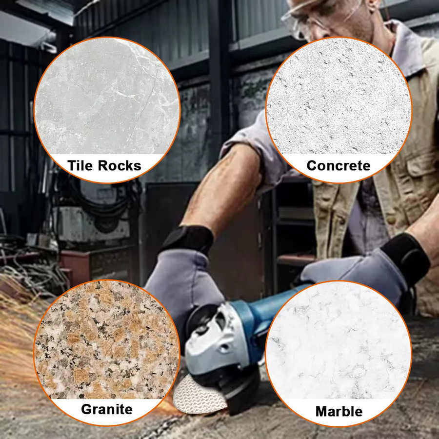 NuoDunco Diamant-Trennscheibe doppelseitig für Winkelschleifer zum Schneiden von Marmor, Granit, Fliesen und Beton - Bild 4