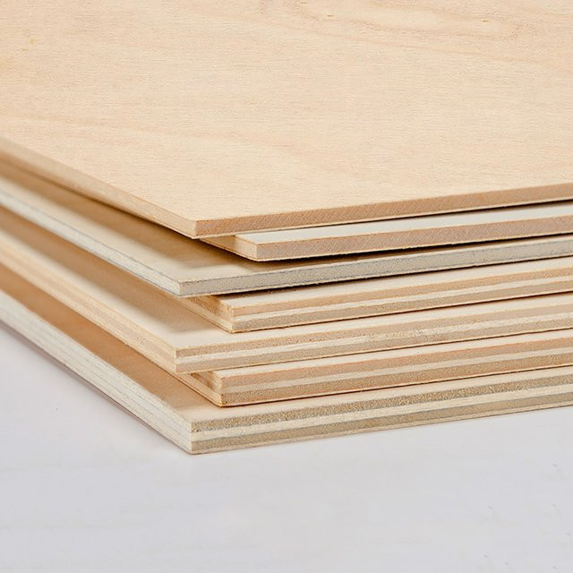 Sperrholz-Bastelbrett aus Holz in Beige für DIY-Handwerk und Modellbau, Dicke: 3 mm oder 5 mm - Bild 1