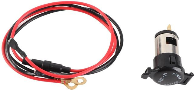 Wasserdichte 12V 24V Zigarettenanzünderbuchse 120W Stromstecker Steckdose für Auto und LKW in Schwarz - Bild 1